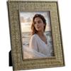Afuly Boho Cornice Foto 13x18 Carta Intrecciata Naturale Cornici Foto | Carta intrecciata in tono naturale per una texture mediterranea, vetro trasparente e orientamento libero, per casa boho