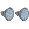 ANTYX 12 Volt GU10 Lampadina LED Lamp 24V, Ideale for l'uso in Pista di Illuminazione, e in Esterno Light Fixtures, Articoli for la Casa, Ufficio ristoranti AC/DC 12-60V, Confezione da 2