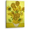 Artenor Quadro Van Gogh Vincent Girasoli, 23 x 30 cm - Made in Italy, Quadri Moderni Soggiorno, Camera da Letto, Cucina, Poster da Parete, Decorazioni Casa, Stampe Quadro su Tela Grandi Dimensioni