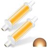 BVCL Lampadine LED R7S 78mm, Lampadine LED R7S 4.2W Equivalente a 40W Lampada Alogena, 270lm Non dimmerabile, Nessun sfarfallio, più stabile, buona dissipazione del calore ( Color : Warm white 2700K , Size