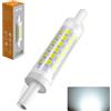 BVCL Lampadina R7S LED 78mm,Dimmerabile,500LM,5W LED Equivalenti R7S 78 mm 45w Lampadine Alogena,IC Corrente costante ha Lampadina Nessun strobo,AC100-230V (Color : Bianco Freddo, Size : 78MM 1pcs)