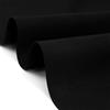 A-Express Tessuto calicò nero al metro, 100% cotone tinto di nero, per lavori artigianali, 155 g/m², larghezza 150 cm, ideale per cucito, trapuntatura, ricamo, fodere, progetti fai da te e borse (1
