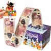 Teyomi Salvadanaio Natalizio per Regali in Contanti, Scatola Regalo di Natale con Sorpresa e Tirata per Bambini Regali per Fidanzate, Scatola Tirata per Contanti (Renna di Natale - Viola)