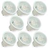 Sweier Set di 8 Lampadine GU10 LED, 430 Lumen Bianco Freddo 6000K, 5W Equivalente a 50W Alogeno(Risparmio energetico, Lunga durata), AC220-240V, Non dimmerabile