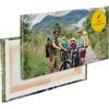druck.de La tua foto personale su cornice stampata singolarmente, cornice in legno da 2 cm, tela antigraffio da 280 g (70 x 40 cm - paesaggio)