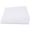 Jtnohx Fogli di Feltro Rigido Tessuto Feltro Pannolenci Bianco 2mm 12 Pezzi | Fogli Quadrati Colorato per L'artigianato Progetti di cucito e fai da te 17,78 x 28,7cm(Bianco)