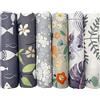 aufodara Tessuti Tessuto Cotone Stoffa Patchwork 6 Pezzi 50x50 cm Cucito Creativo DIY Fatto a Mano (Grigio)