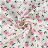 BENECREAT Tessuti di Cotone Floreali 1×1.62m, Tessuto Floreale Retrò Rosa per L'Arredamento Della Stanza, Tappezzeria, Quilting Fatto A Mano Fai Da Te, Cucire, e Artigianato