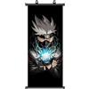 ZPPLD Poster Naruto - Poster Naruto Scroll - Decorazione per camera da letto - Regalo animato - Grande formato da parete - 70 x 30 cm