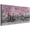 murando - Quadri Moderni per Soggiorno, Alberi, 200x80 cm | Chiodi Inclusi, 5 Pezzi, Quadro Moderno, Stampa su Tela, Componibili, Resistenti Allo Sbiadimento, Produzione Europea