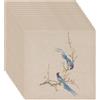 BENECREAT 20 Tessuto Ricamato in Lino Beige per l'artigianato 25x25cm | Tessuto Ricamato In Lino Quadrato Beige, Tessuto per Ricamo A Punto Punto, per Accessori di Abbigliamento e Artigianato