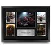 HWC Trading Spider-Man No Way Home Regali Stampati Autografo Firmato Presentazione Display Per Gli Appassionati Di Memorabilia Di Film - A3 Incorniciato