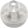 Oikabio 100 pz/ 100 X Rotondo Led Flash Ball Lampada Palloncino Luce lunga standby tempo per Lanterna di Carta Palloncino Luce Festa Decorazione di Nozze