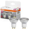 OSRAM Lampada a riflettore Superstar, GU10-base vetro trasparente,Bianco caldo (2700K), 230 Lumen, sostituzione delle lampade 35W, dimmerabile, 2-Confezione
