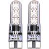 RH-HPC Luci a LED 2PCS RGB T10 W5W LED 194 168 W5W 5050 SMD Car Dôme Automobile Lettura leggera Automobili Lampada a cuneo RGB LED lampadina con telecomando per camera (Emitting Color : Two bulbs)