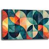 Printerland Quadri Moderni Soggiorno Verticale Astratto Industrial Quadro moderno Shabby chic da Parete XXL grande Stampa su tela Canvas Decorazione Murale muro Arredo Camera da letto Cucina (1, 50x100 cm)