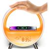 Dekala Sveglia Luce con Simulazione Alba Tramonto, Wake-up Light con Caricatore Wireless da 15W, Controllo Touch e App, Compatibile con Alexa