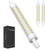 BVCL Lampadina R7S LED 118mm,Dimmerabile,900LM,9W LED Equivalenti R7S 118 mm 70w Lampadine Alogena,IC Corrente costante ha Lampadina Nessun strobo,AC100-230V (Color : Bianco Naturale, Size : 118MM 2pcs)
