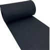 aufodara Rotolo di tessuto in feltro 150 x 40 cm, spessore 3 mm, poliestere per tovagliette, borse, fai da te, patchwork e cucito (nero)