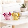 Generic Axolotl Amigurumi - Kit per uncinetto, confezione da 2 pezzi, con filato e accessori per principianti
