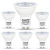 AGOTD Lampadine LED GU10 Dimmerabili, 3000K Bianco Caldo 7W Lampadina LED GU10 Equivalente alogeno 50W, 615LM, Fasci stretti a 38°, 6 Pezzi
