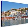 Wallazz Quadro su Tela Lazio - Quadri Moderni Soggiorno - Roma, Colosseo, Trastevere, Ponte Milvio - Stampa su Tela - Quadro Moderno Soggiorno 60x120cm