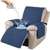 Ystyle Copripoltrona Relax Reclinabile Grande 1 Posto, Blu Berlino | Copridivano Relax Elettrica Salvadivano con Braccioli, Copripoltrone con Fascia Elastica, Antigraffio Antiscivolo e Lavabile