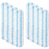 Seivunol 8 Panni di Ricambio in Microfibra per Vileda H2PrO/O-Cedar H2PrO | Panno Microfibra per Scopa Piana | Assorbimento Rapido | Pulizia Potente | Lavabile e Riutilizzabile | Uso a Secco e a Umido