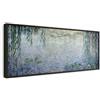 murando - Quadro Moderno per Camera da Letto, Claude Monet Ninfee, 50x20 cm | Chiodi Inclusi, 1 Pezzo, Stampa su Tela, Murale Arte, Resistenti Allo Sbiadimento, Produzione Europea