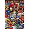 empireposter Poster sportivo da calcio, leggende - dimensioni 61 x 91,5 cm + 1 confezione di tesa Powerstrips® - contenuto 20 pezzi