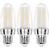 SAUGLAE Lampadine LED da 15W, 120W Lampadine a Incandescenza Equivalenti, Bianco Naturale 4000K, 1700Lm, E27 Vite Edison, 3 Pezzi