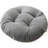 Generic Cuscino per Sedia con Lacci Antiscivolo per Ufficio Sedentario Cuscino Rotondo per Sedia per Sgabello da Bar Sedie da Pranzo Diametro 32/40/45/50 Cm(Gray,32cm)