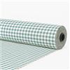 GAMUSI Tessuto al metro quadretto in cotone per cucito, patchwork, 1 m x larghezza 280 cm, colore acqua