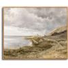 hyidecorart Quadro con Cornice Vintage Paesaggio Mare Soggiorno 20x25 cm | Arte Retro, Stampa HD, Facile da Appendere, Montaggio Rapido, Per Molte Stanze, Decorazione Murale, Regalo, Piccolo Formato