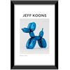 LABORATORIO 102 Quadro Jeff Koons Balloon Dog (20x30 cm) Arte Contemporanea - Stampa Fotografica da Parete con Cornice inclusa - Poster Moderno Pronto da Appendere