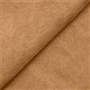 DESHOME Alessia - Tessuto al metro scamosciato in Microfibra Idrorepellente Stoffa per tappezzeria divani, cuscini, complementi d'arredo (Beige marrone, 1 metro)