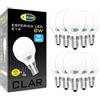 CLAR - Lampadine LED E14 8W, Sfera Luce, Senza Fili, Piccole, Luce Fredda (Confezione da 10)