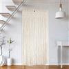 OUGPIU Tenda in Macramè Bohémien 80x200cm Tenda per Porte Boho Fatta a Mano in Cotone,Tende per Finestre Decorazioni per Matrimonio Soggiorno Parete,Divisori per Stanze