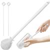 WOXJENA 3 Pezzi Spazzole Cannuccia Silicone e Spazzola per Bottiglie Set, Pulisci Bottiglie di Vetro, Scovolino per Borraccia, per Lavare le Cannucce