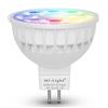 LIGHTEU®, 1x 4W 12V GU5.3 MR16 RGB + CCT Faretto a LED Faretto a colori e temperatura CCT WW CW regolabile, controllata da MiLight WiFi ibox/remoto (non inclusa), FUT104