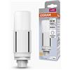 OSRAM DULUX LED D26 VT EM, G24D, 9.5W, 1200lm, 4000K, colore bianco freddo, adatta per applicazioni verticali grazie a un angolo del fascio di 300 gradi, durata lunga, luce immediata