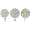 YKFengYan Fengyan Home Bulbs 10 pz/lotto G4 LED 9/12/21LED 2835SMD ACDC12V-24V Scheda PC Lampada di Illuminazione Lampada Decorativa Lampada domestica ( Colore : ACDC12-24V warm white , Dimensione : 2835 4W )