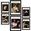 Nacnic Poster set di 6 Caravaggio Collezione di opere d'arte, Quadri decorativi per il tuo salotto, camera da letto, casa. Stampe d'arte da parete. A4 and A3
