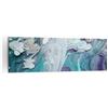 ARTTOR Stampe da Parete Moderne 160x50 cm Quadro su Tela Astratto - 4726 | Tridimensionale Astrazione Blu Quadro Decorativo XXL 1 pezzo Soggiorno Arte da Parete Decorazione da Parete ARTTOR