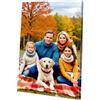 Vanshue Foto su tela personalizzate, 10 x 15 cm, senza cornice, stampa fotografica personalizzata, poster personalizzato su tela per immagini di casa, amici, animali domestici, regalo di compleanno
