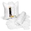 Polisoft Imbottitura Ovatta Soffice a Perle 2kg, Imbottitura per Cuscini e Peluche, Ovatta per Imbottitura, 100% Poliestere, OEKO-TEX, Antiallergico, Bianco (2000)