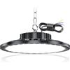 TASINUO Faretto LED 100W 10000LM UFO Lampada Officina Industriale 1 Pezzi | 6500K Bianco Freddo Lampada da Garage, IP65 Impermeabile Faro LED, Plafoniera LED per Garage Magazzini Fabbrica Palestra