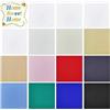 Realure 16 Pezzi/12 Colore Tela Aida 14 ct per Punto Croce, Tessuto per Punto Croce con il Bianco, Tessuto Binca per bambini, Ricamo, Cucito, DIY, Artigianali Fatti a Mano