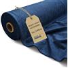 Amazinggirl Velluto al Metro Tessuto Morbido 1 m x 140 cm - Stoffa per Cucire Rivestimento Divano Sedie Cuscini Decorazione Patchwork Facile da Lavorare e Resistente Blu marino