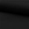 Generico Jersey tessuto elasticizzato 95% cotone 5% elastan, tessuto elasticizzato al metro, stoffa elasticizzata, maglina elastica al metro 100 cm x 150 cm, Jersey organico (Nero)